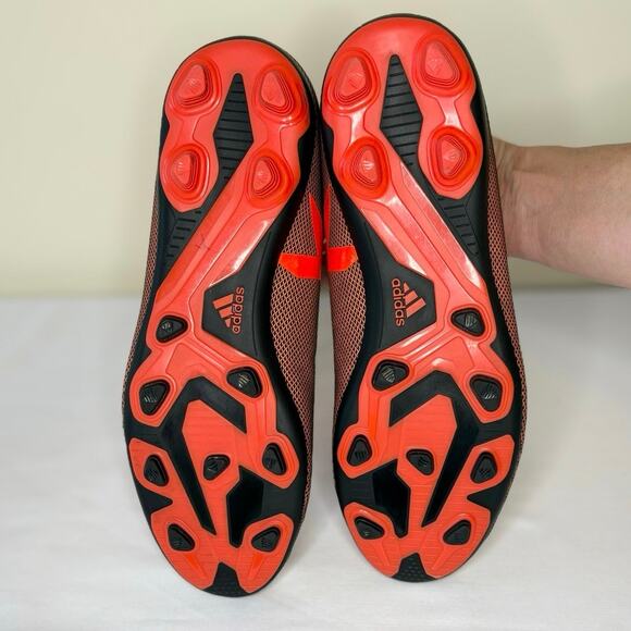 Adidas X 17.4 FG Soccer Cleats Men’s/Boys 6 | Orange & Black Firm Ground - Picture 8 of 8